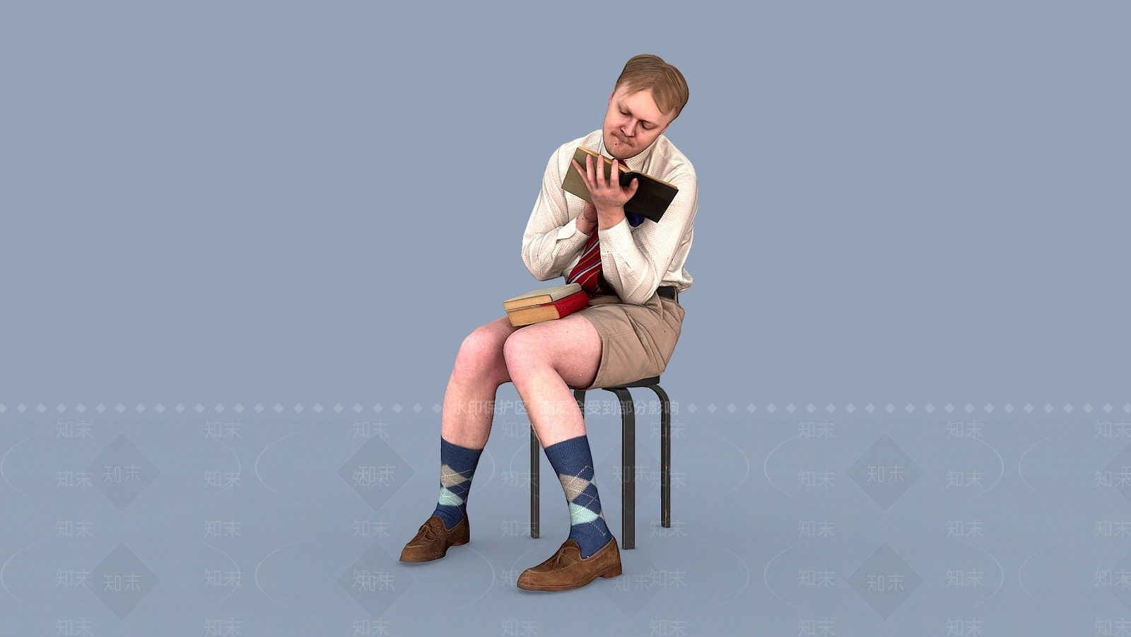 现代男人3D模型下载【ID:1108817196】