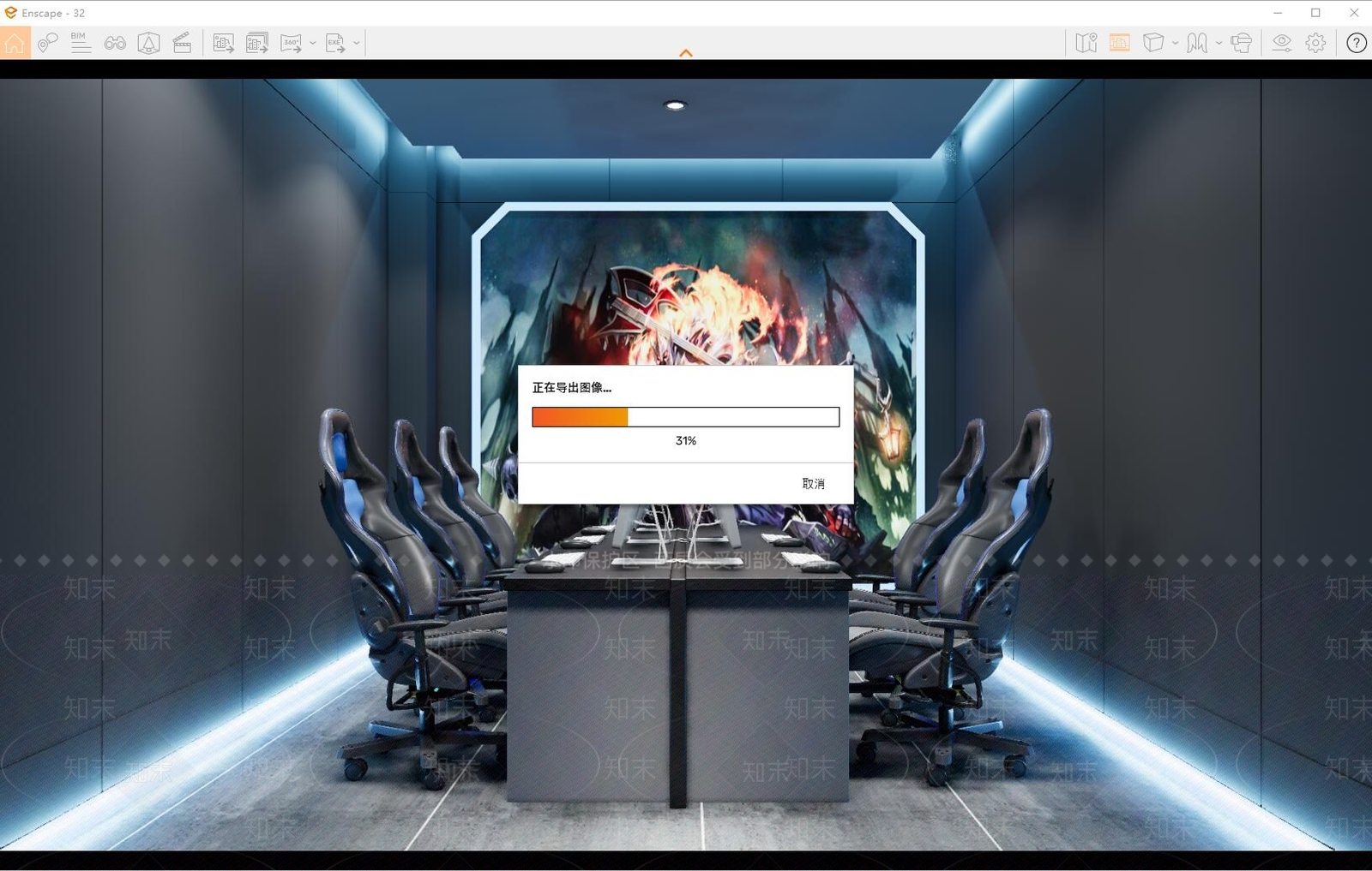 现代网咖SU模型下载【ID:1108961944】