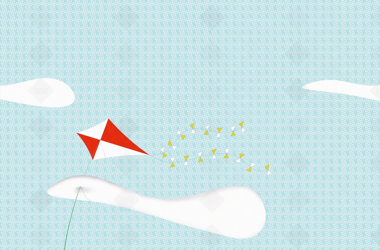 天蓝色小花贴图下载【ID:1108963313】