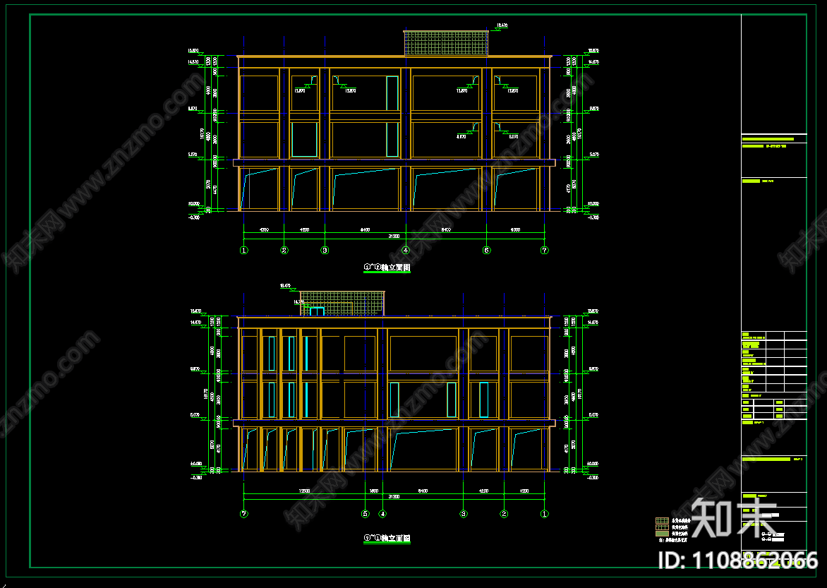 农贸市场冷库建筑施工图施工图下载【ID:1108862066】