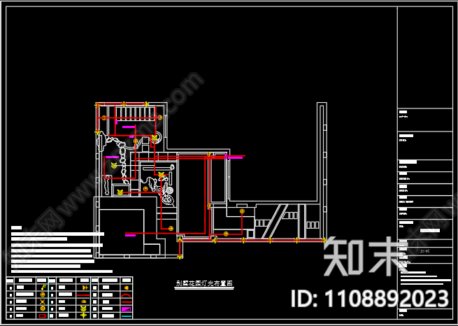 新中式庭院设计施工图cad施工图下载【ID:1108892023】