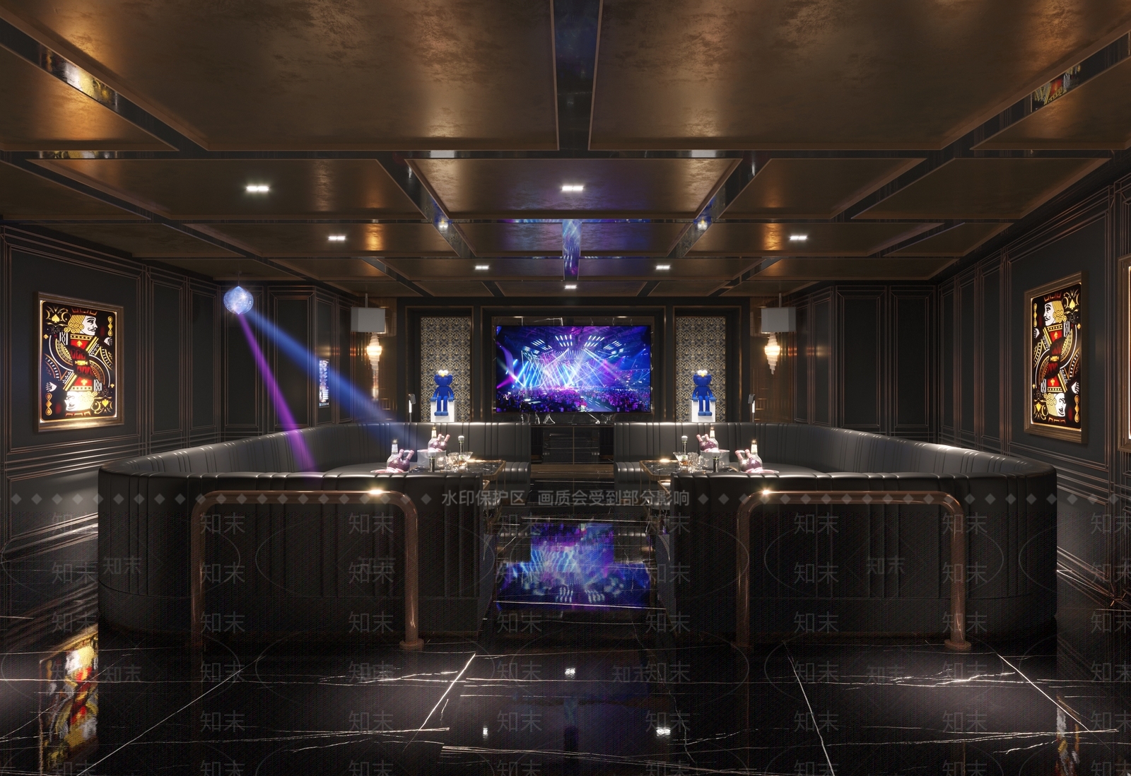 简欧KTV3D模型下载【ID:1108906795】