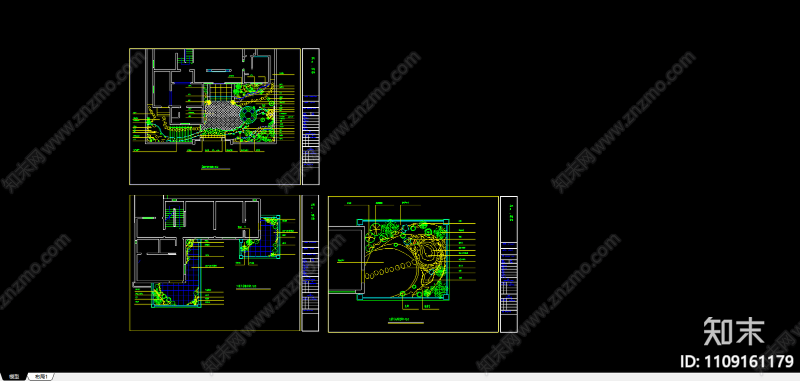 室内外环境装饰施工图下载【ID:1109161179】