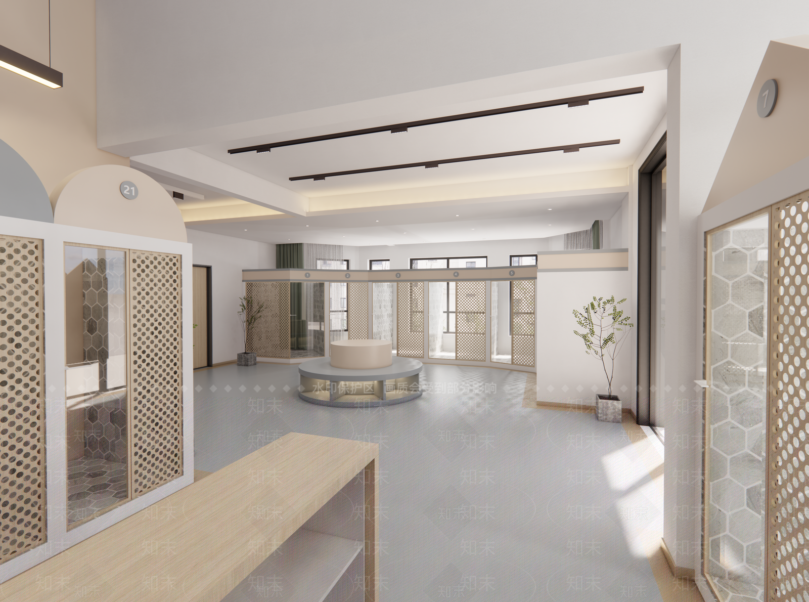 现代宠物店SU模型下载【ID:1108937869】