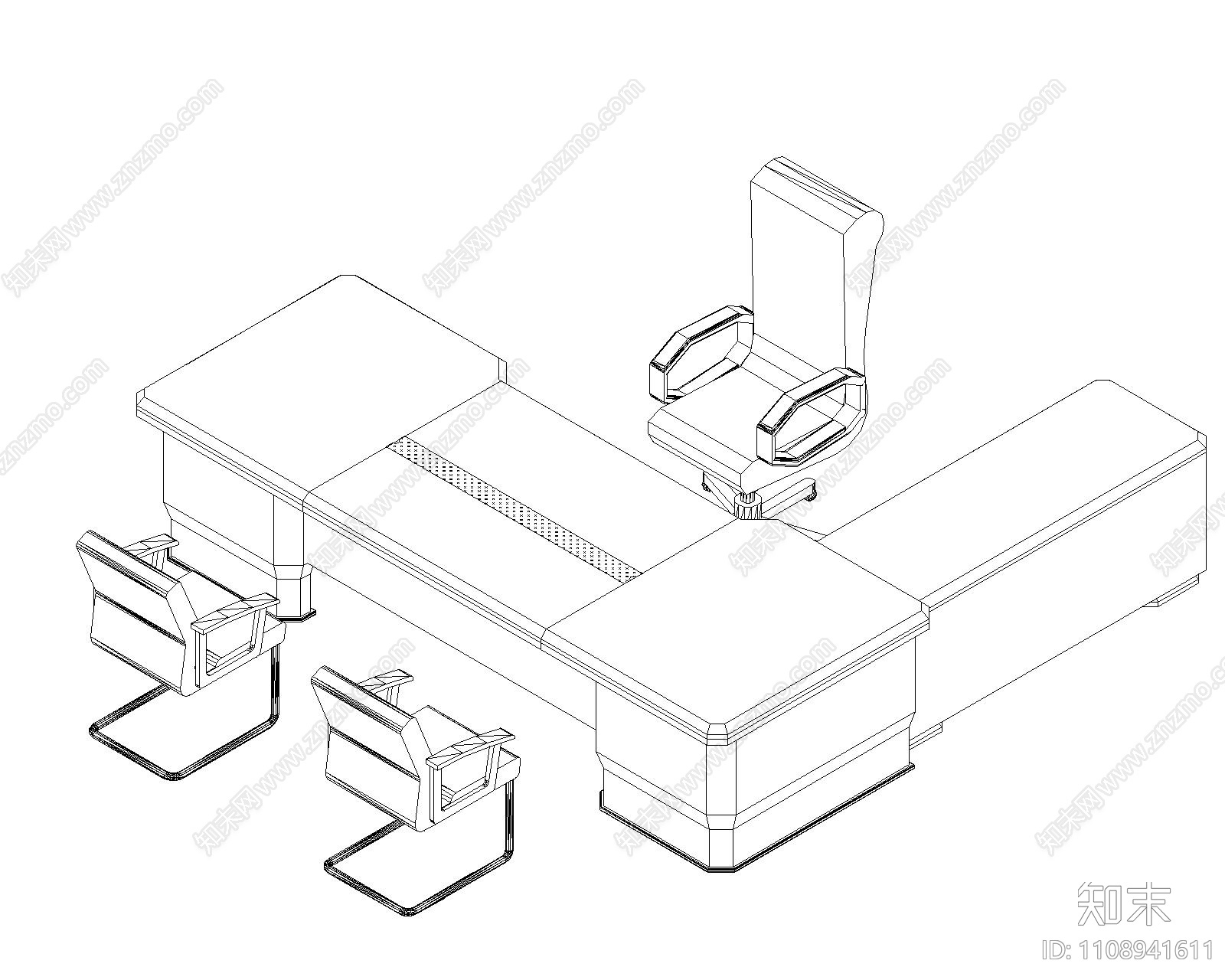 班台cad施工图下载【ID:1108941611】