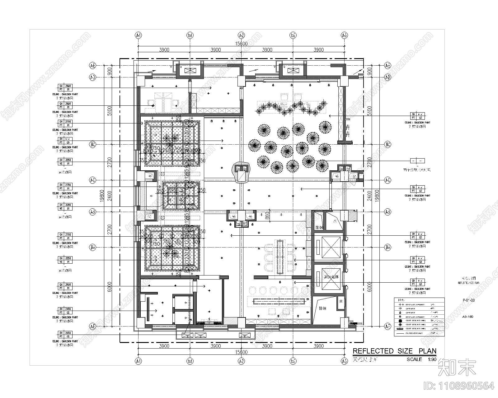 新中式cad施工图下载【ID:1108960564】