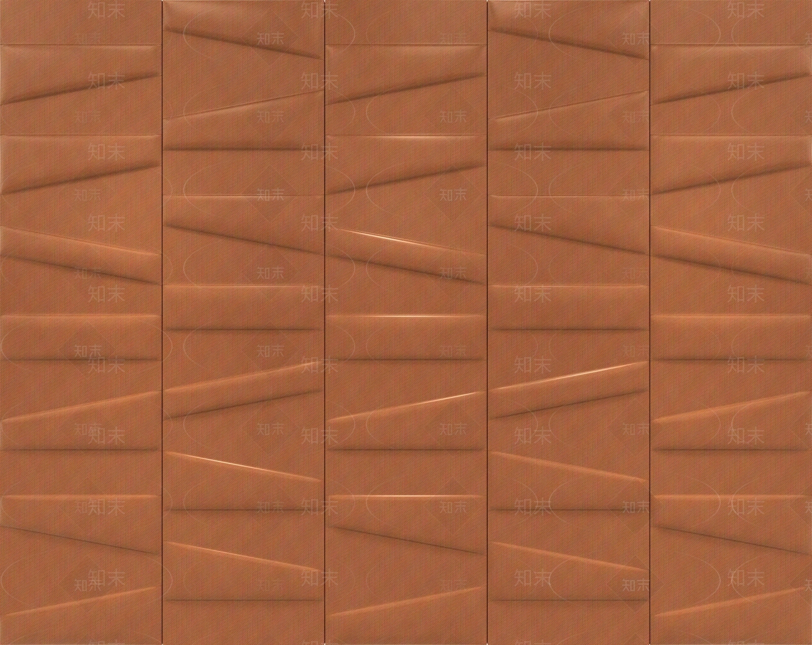 现代轻奢立体硬包背景墙贴图下载