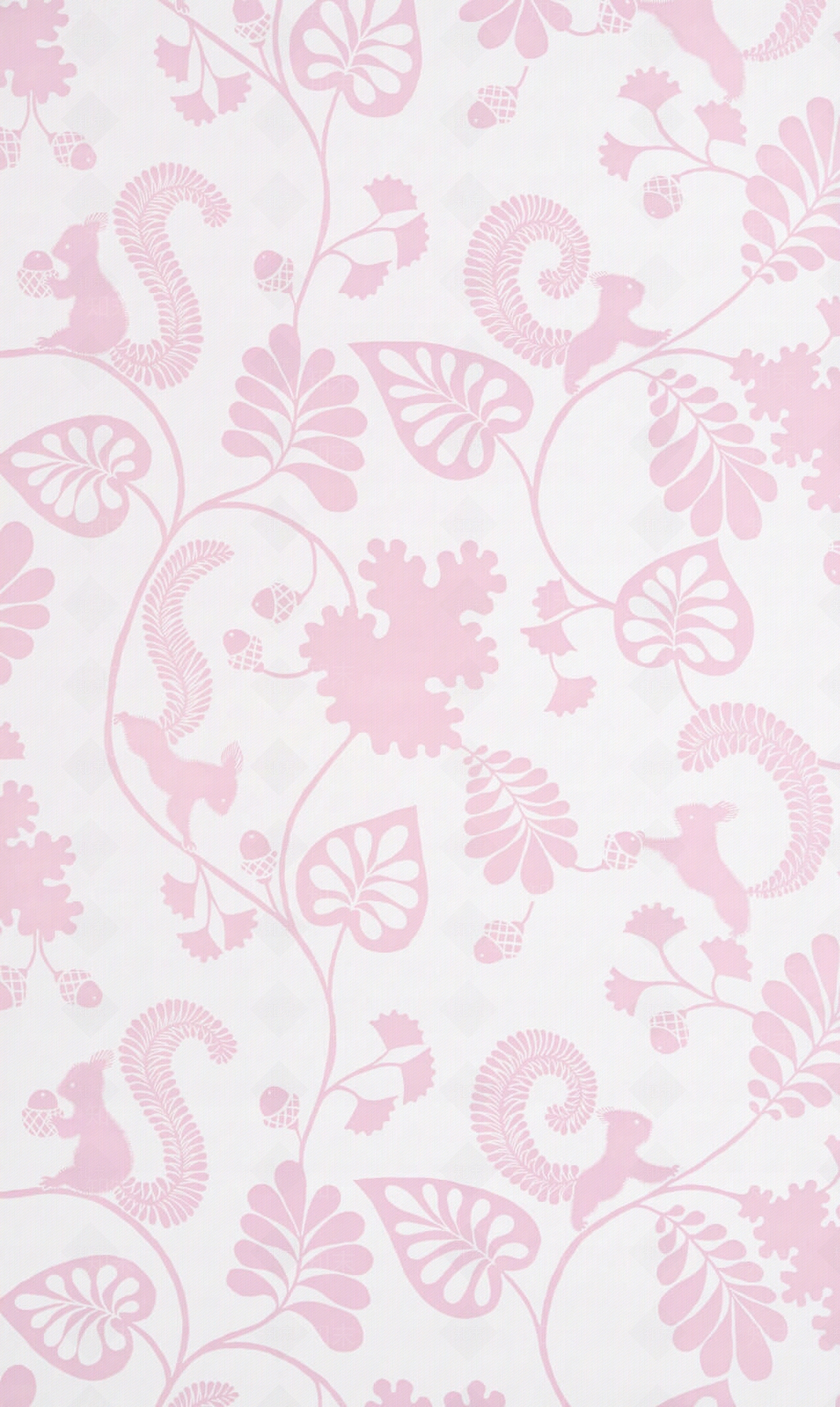 粉色欧式花纹壁纸贴图下载【ID:1109005544】