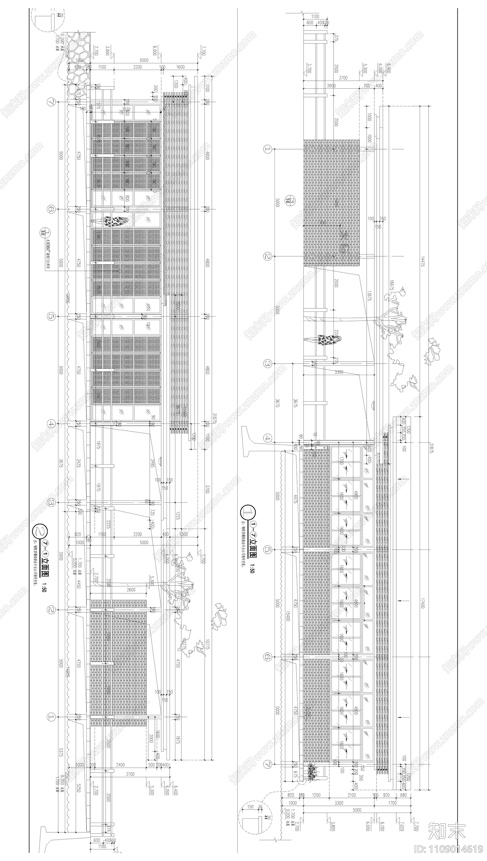 宝苞虾塘园建cad施工图下载【ID:1109014619】