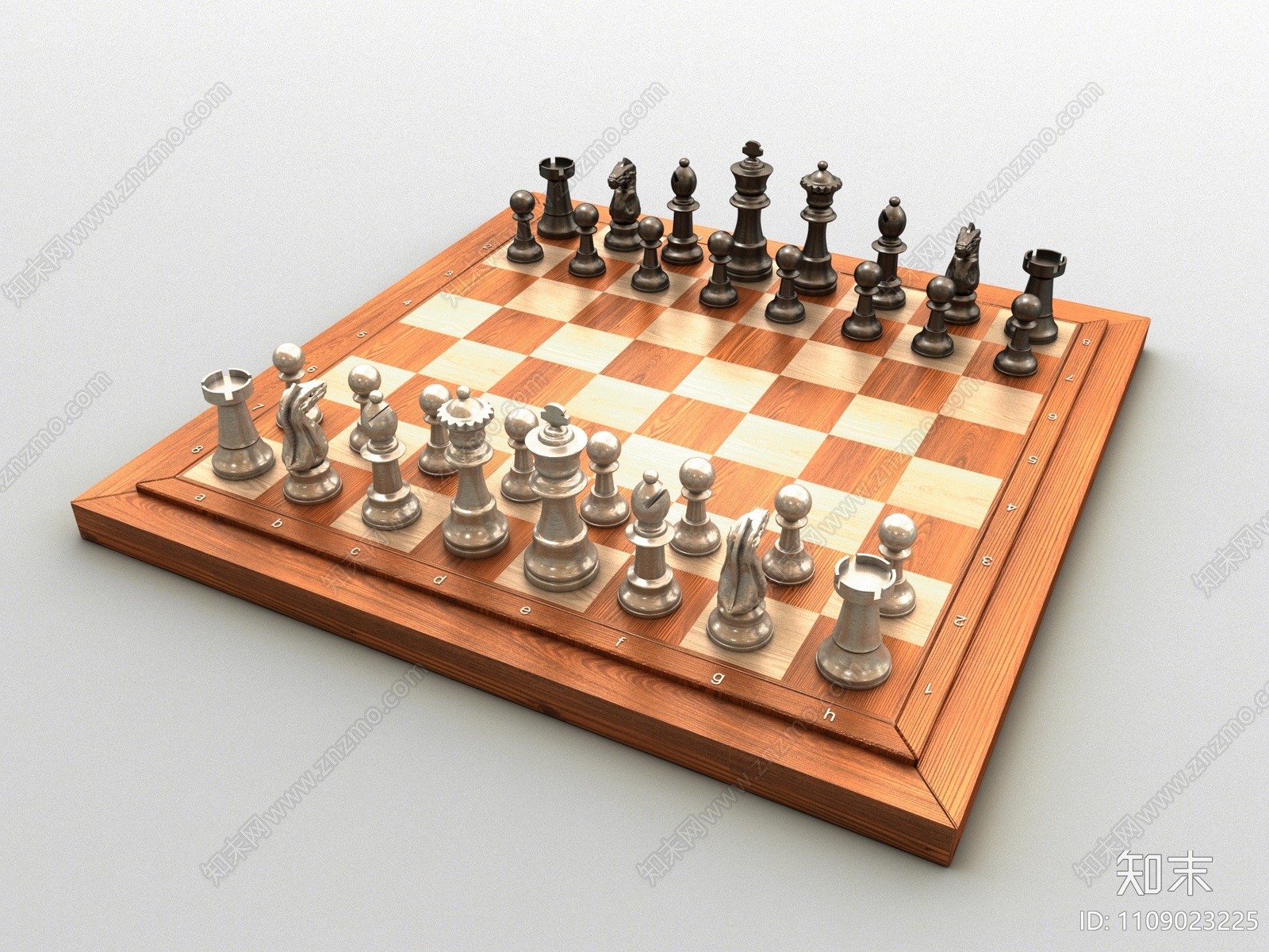 现代中国象棋3D模型下载【ID:1109023225】