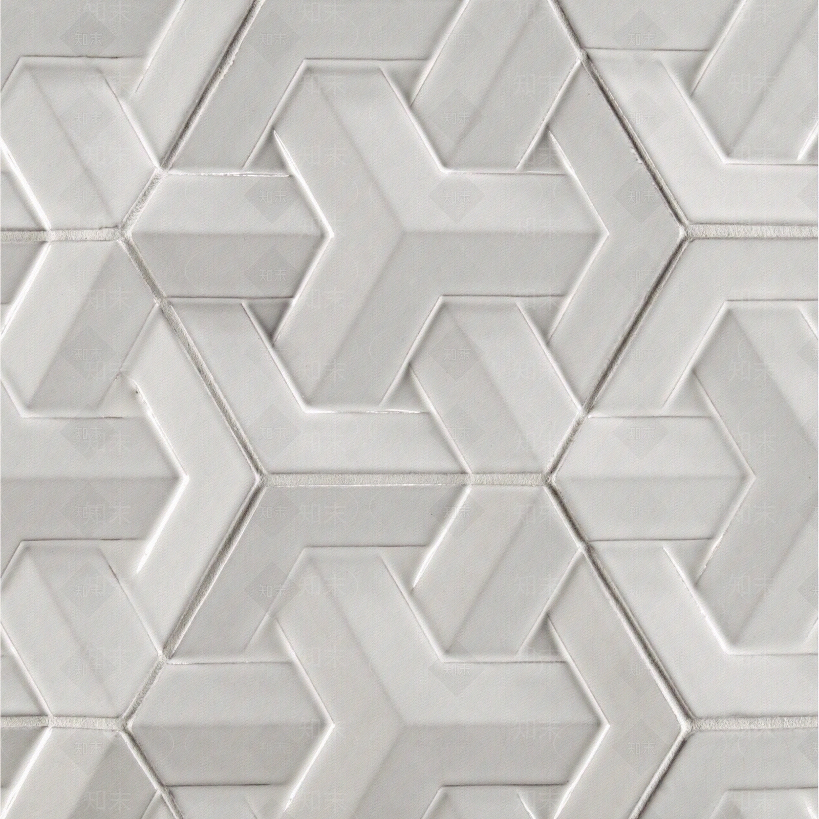 三维简约凹凸瓷砖贴图下载