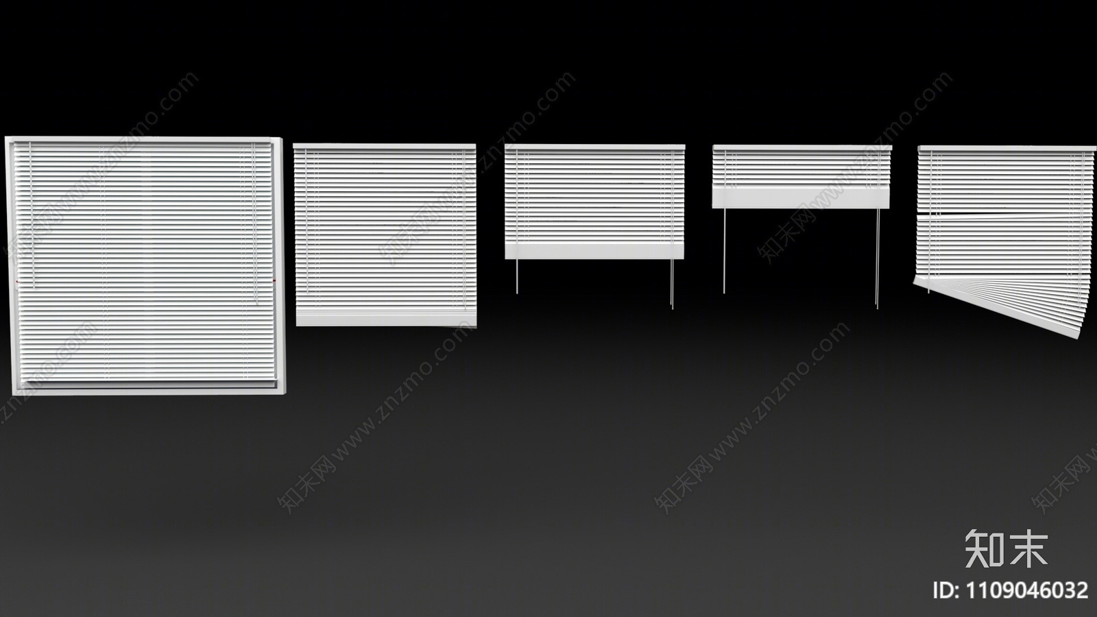 现代百叶窗SU模型下载【ID:1109046032】