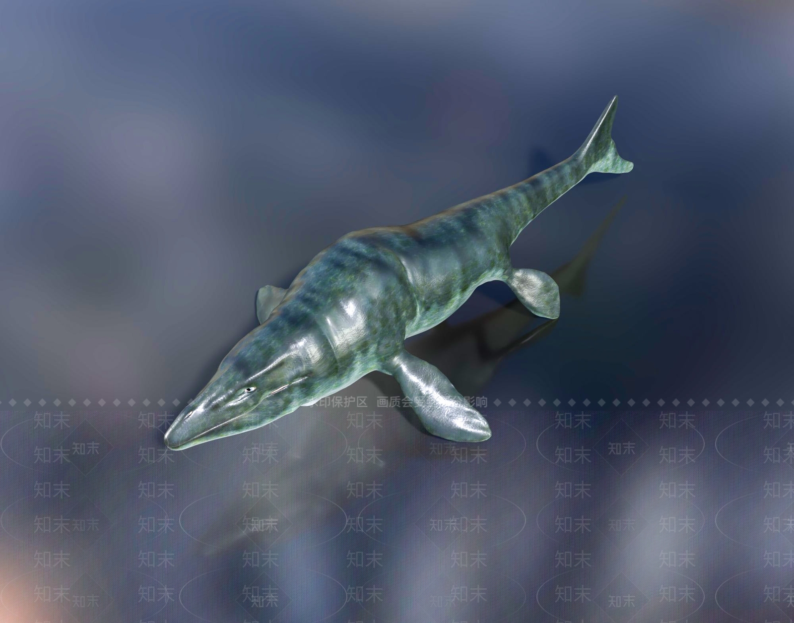 海怪3D模型下载【ID:1109081100】