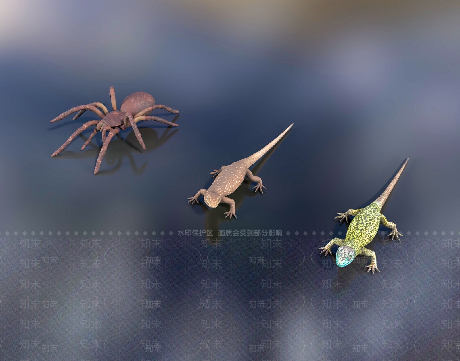 现代蜘蛛3D模型下载【ID:1109081305】