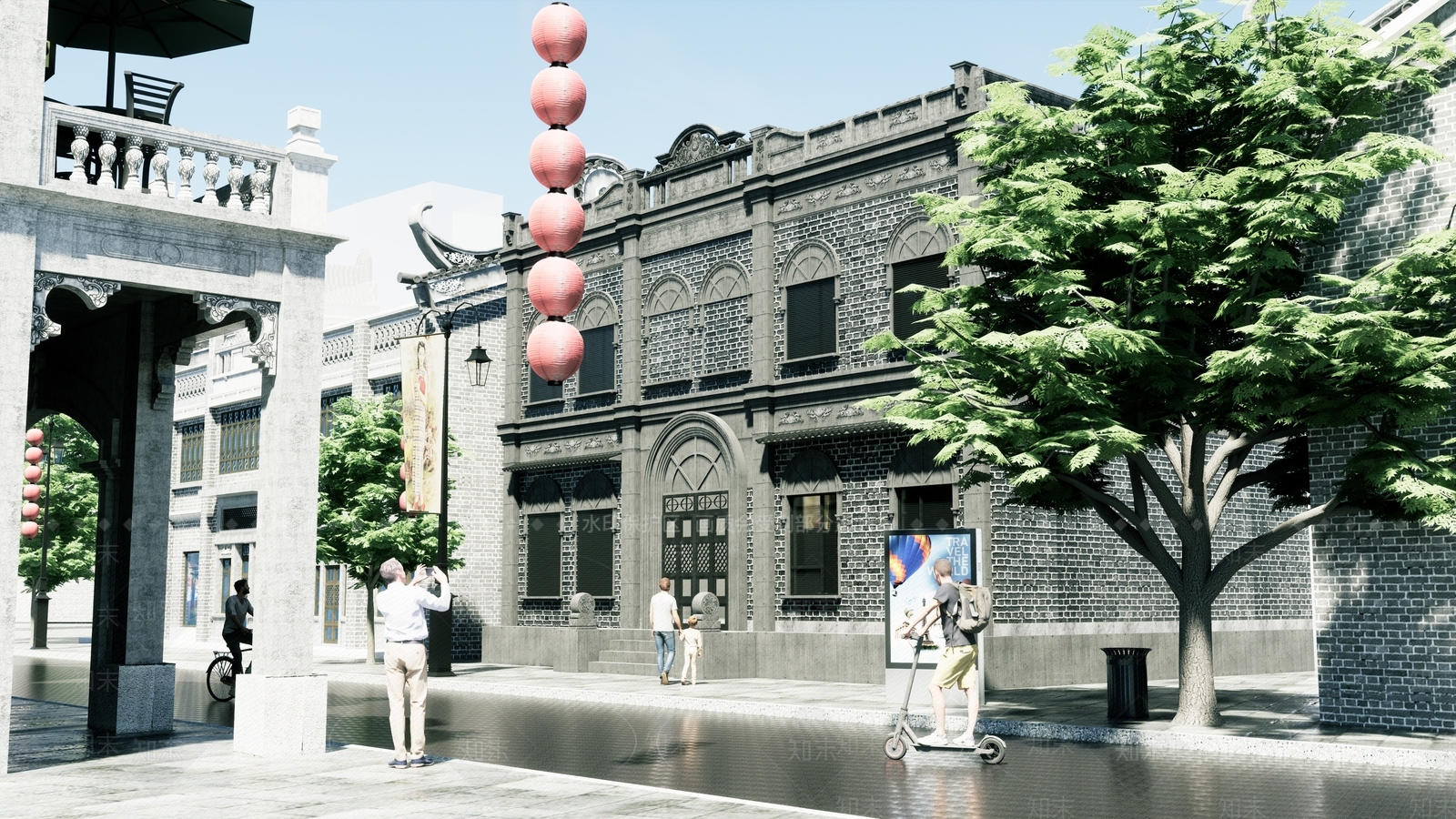 新中式中医历史体验馆SU模型下载【ID:1109096967】