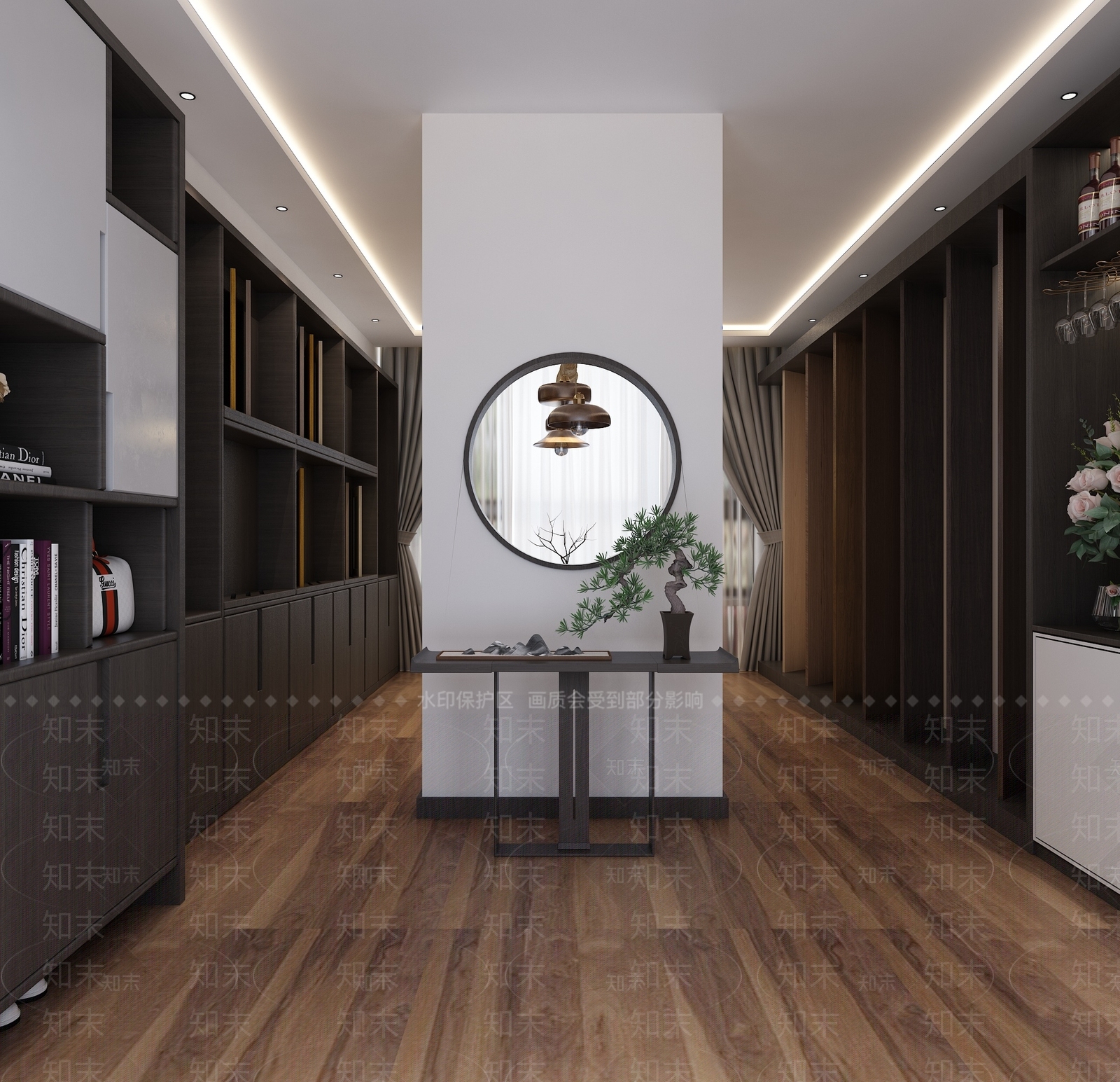 新中式家具展厅3D模型下载【ID:1109124636】_知末3d模型网