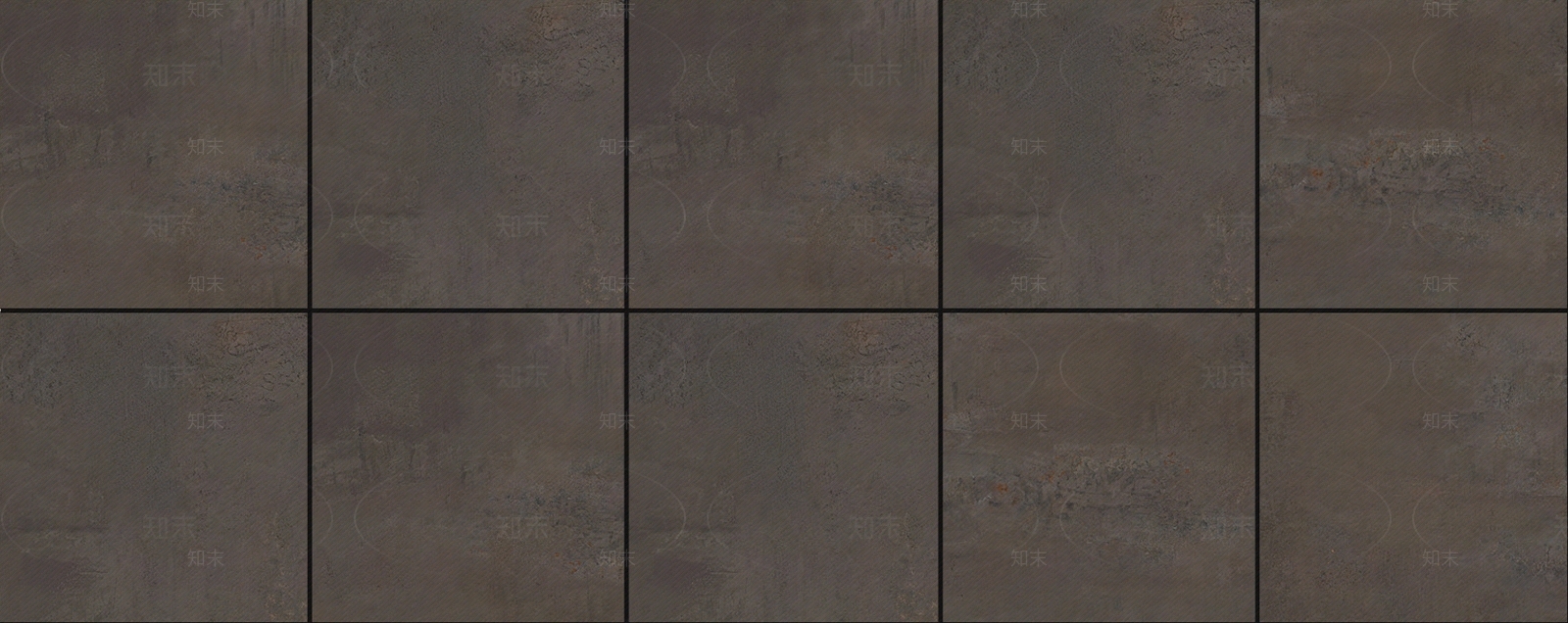深咖仿金属做旧石纹砖贴图下载【ID:1109310135】