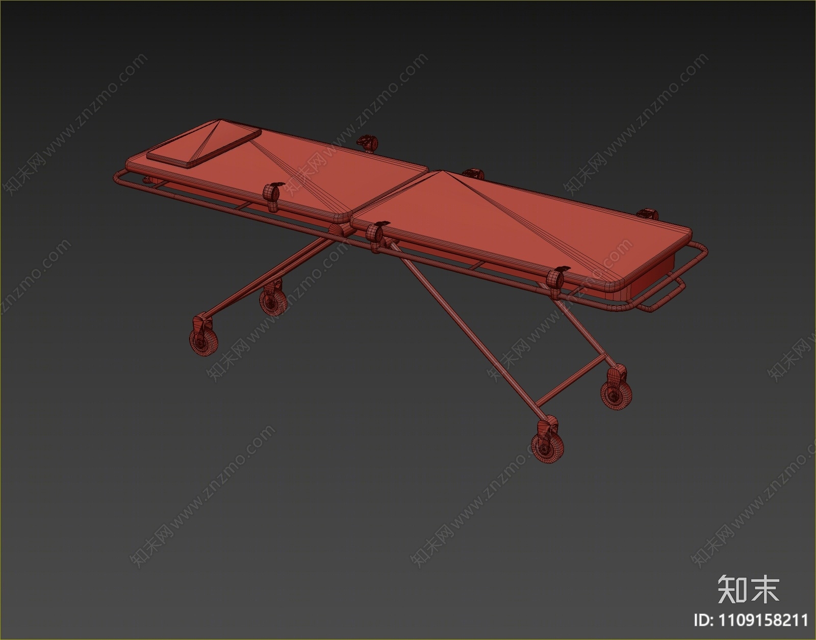 担架车3D模型下载【ID:1109158211】