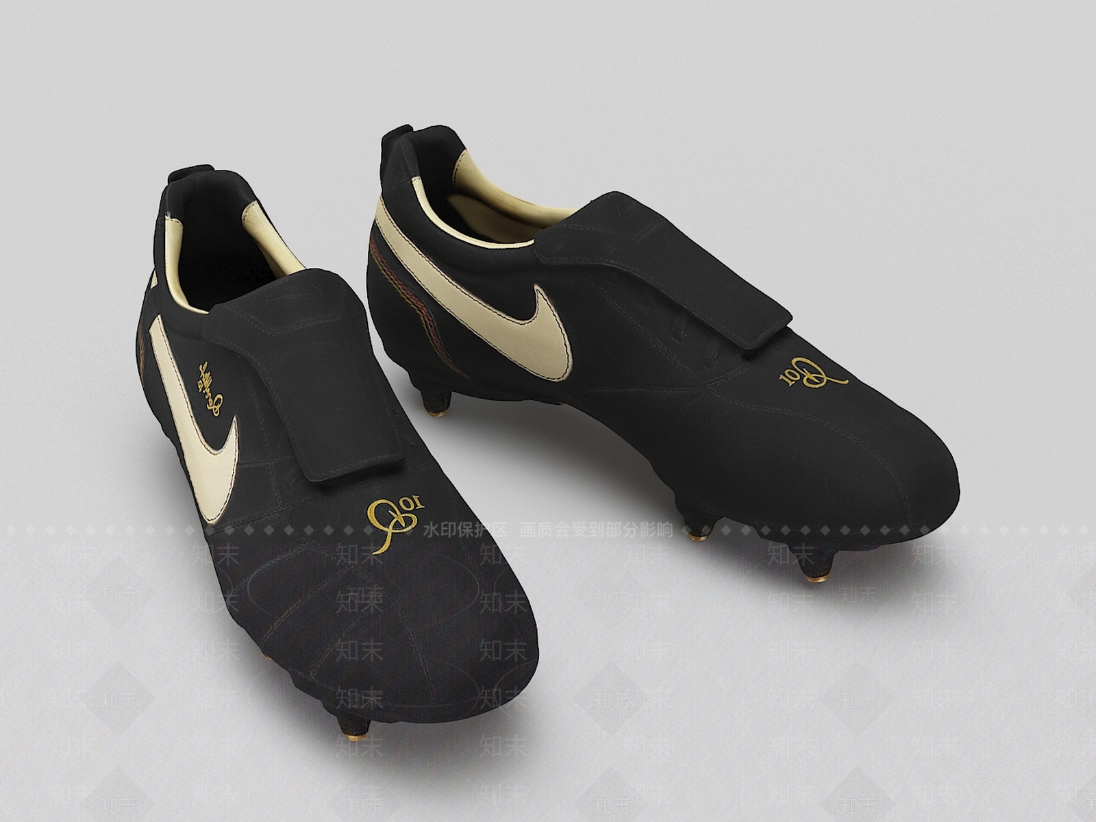 现代足球鞋3D模型下载【ID:1109176291】