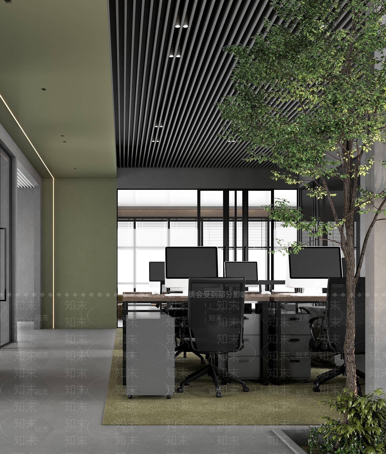 现代前台3D模型下载【ID:1109188404】