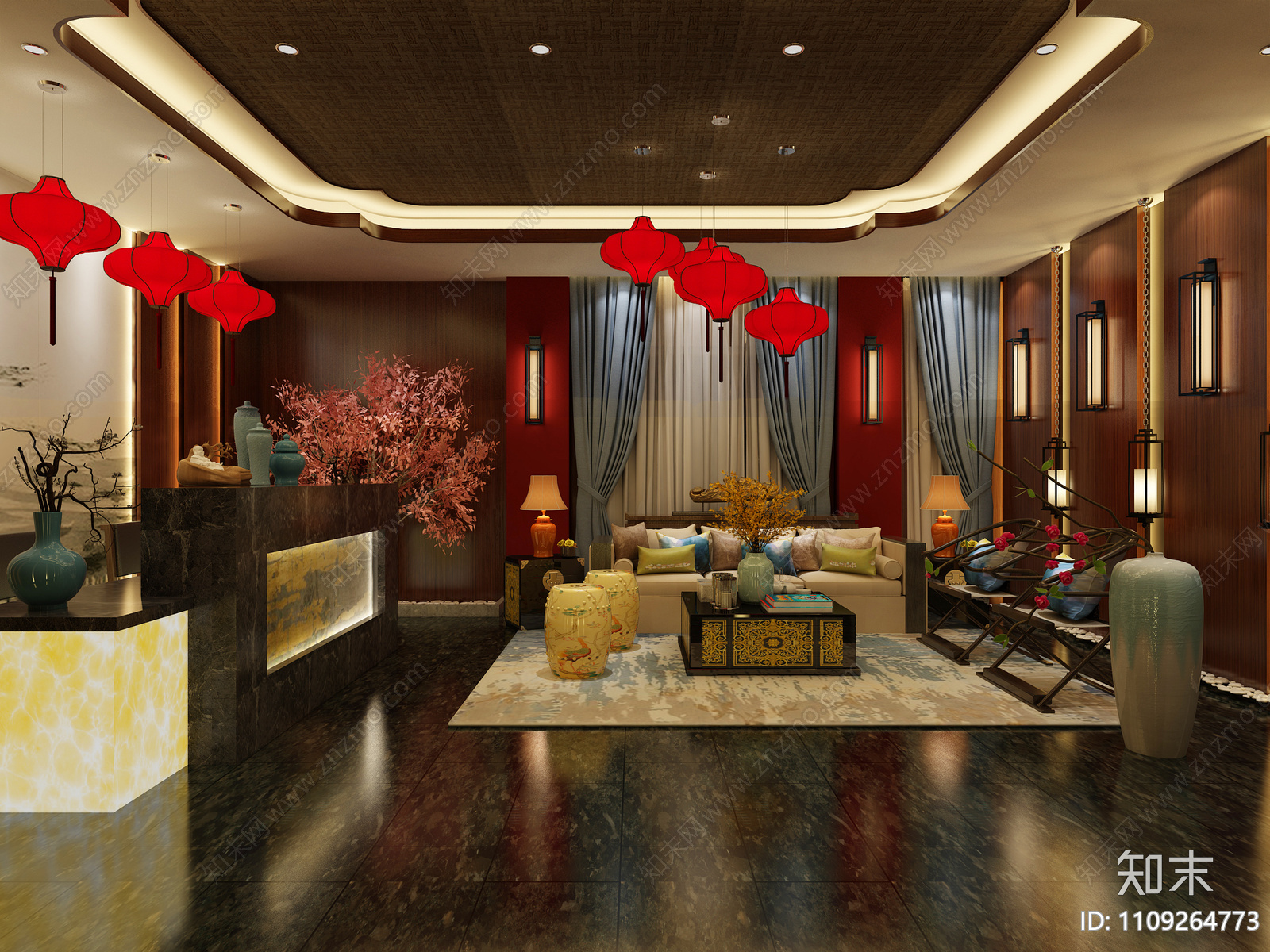 足疗养生会所cad施工图下载【ID:1109264773】