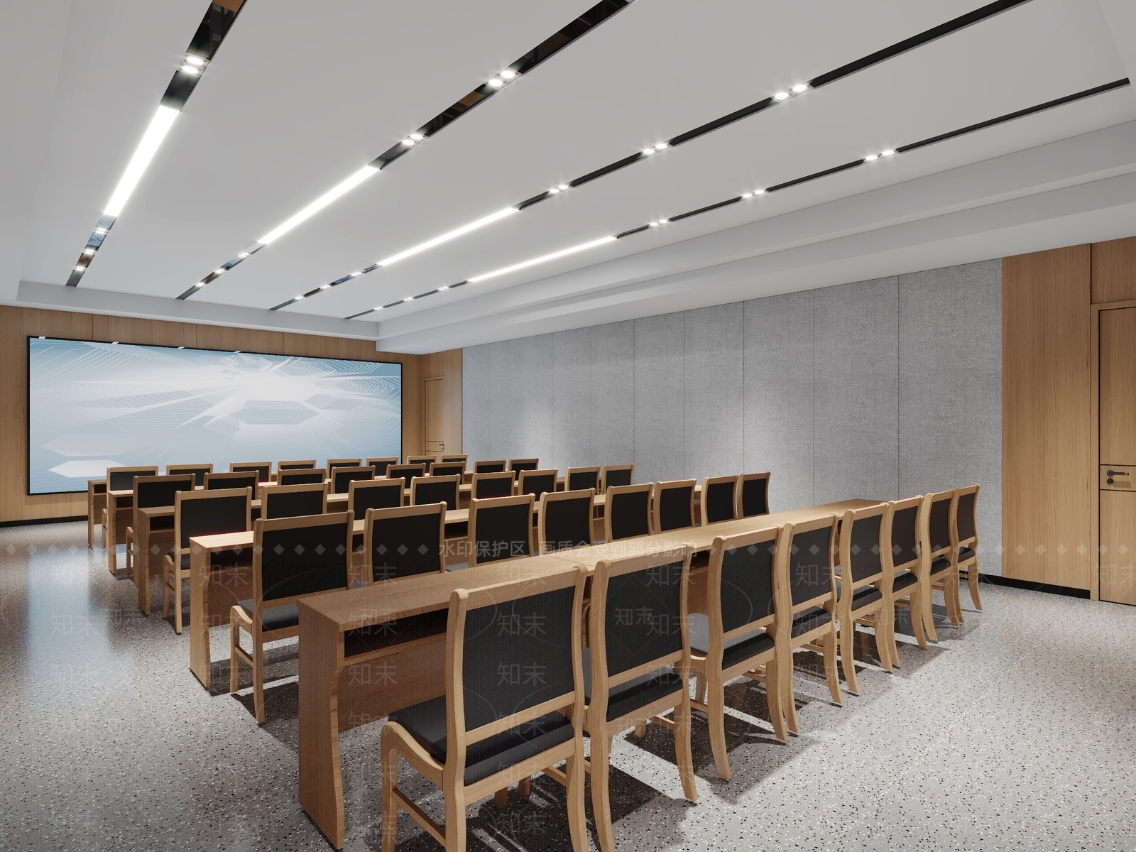 现代指挥控制室3D模型下载【ID:1109324958】