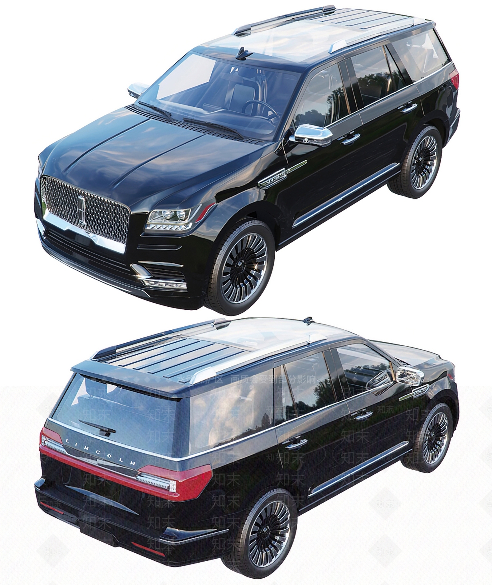 现代林肯越野车3D模型下载【ID:1109339017】