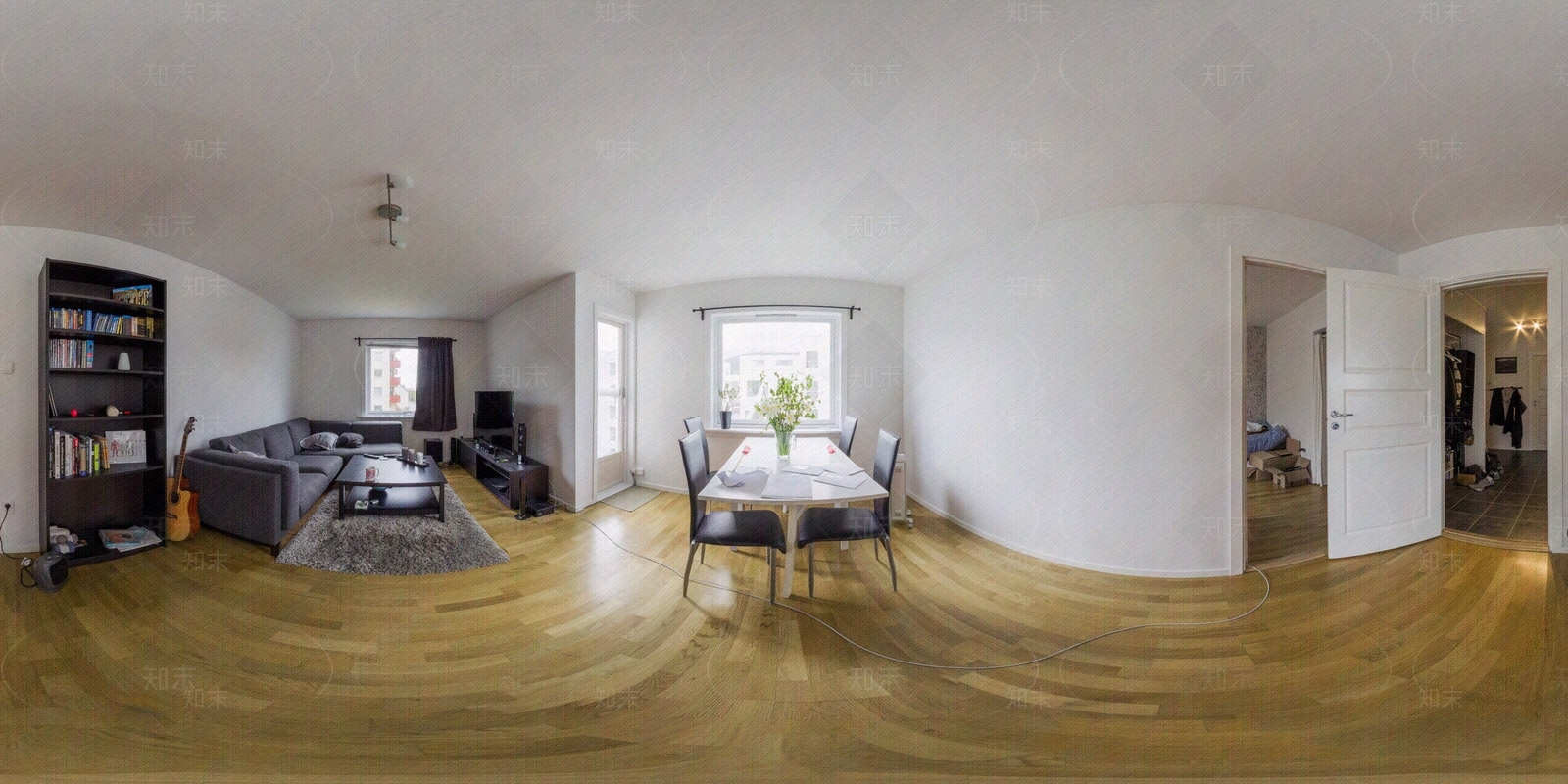 北欧住宅室内HDR贴图贴图下载【ID:1109340232】