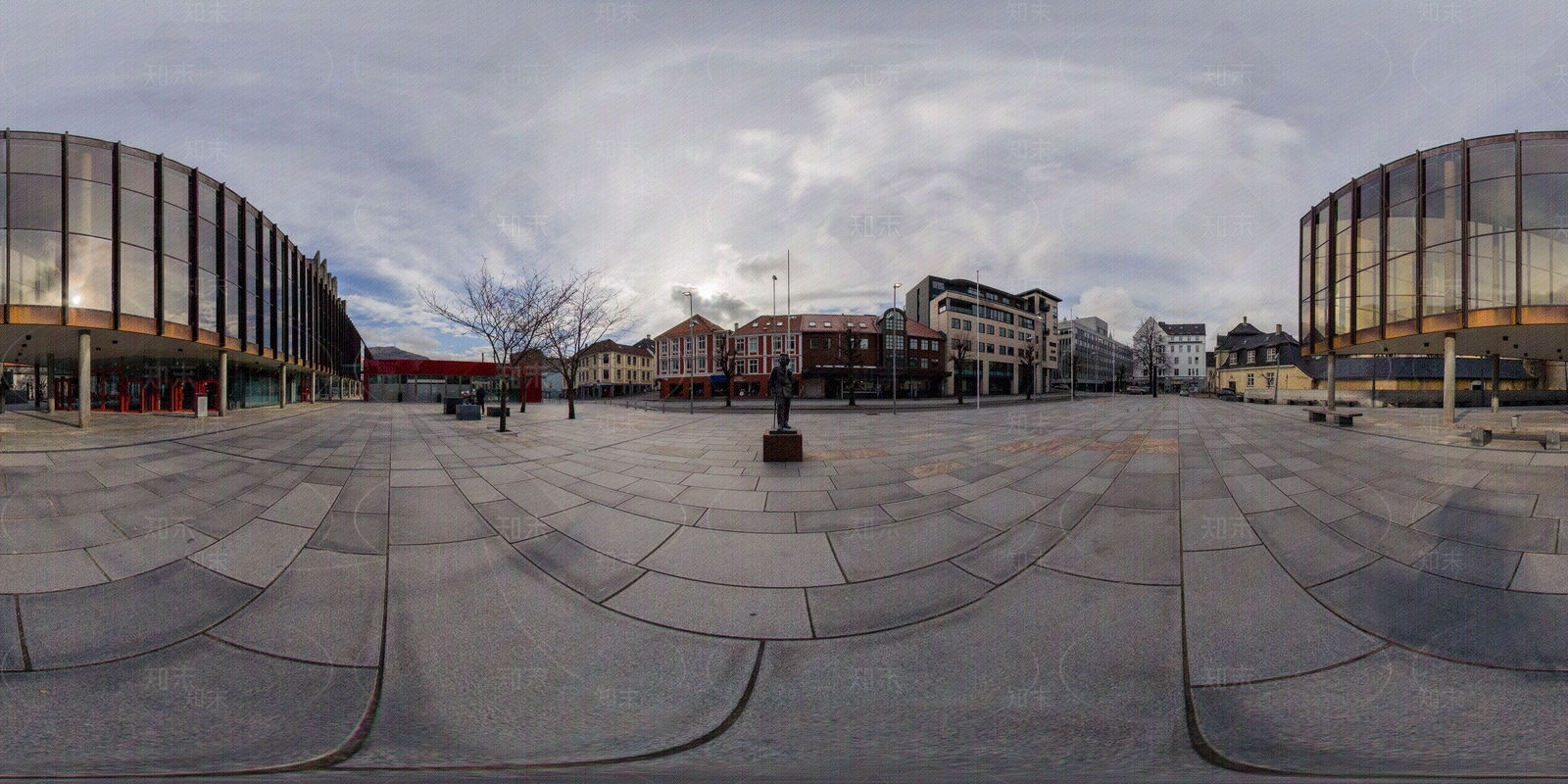 城市户外街道HDR外景图贴图下载【ID:1109341526】