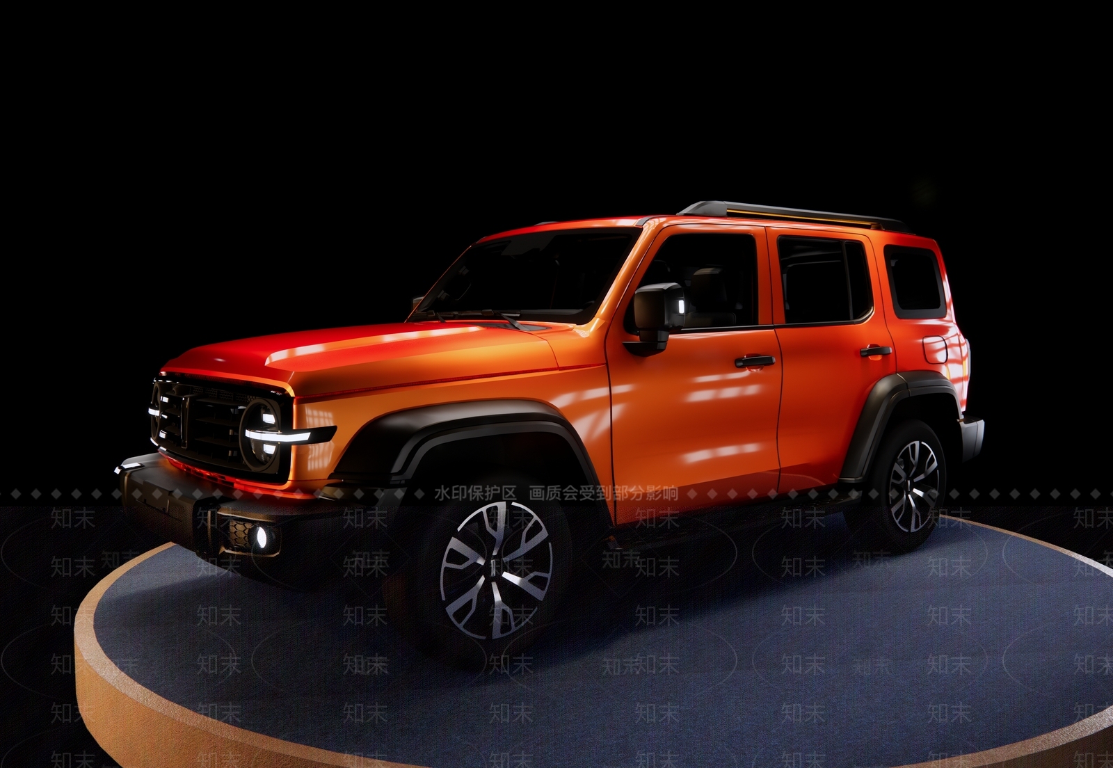 现代汽车坦克300SU模型下载【ID:1109349575】