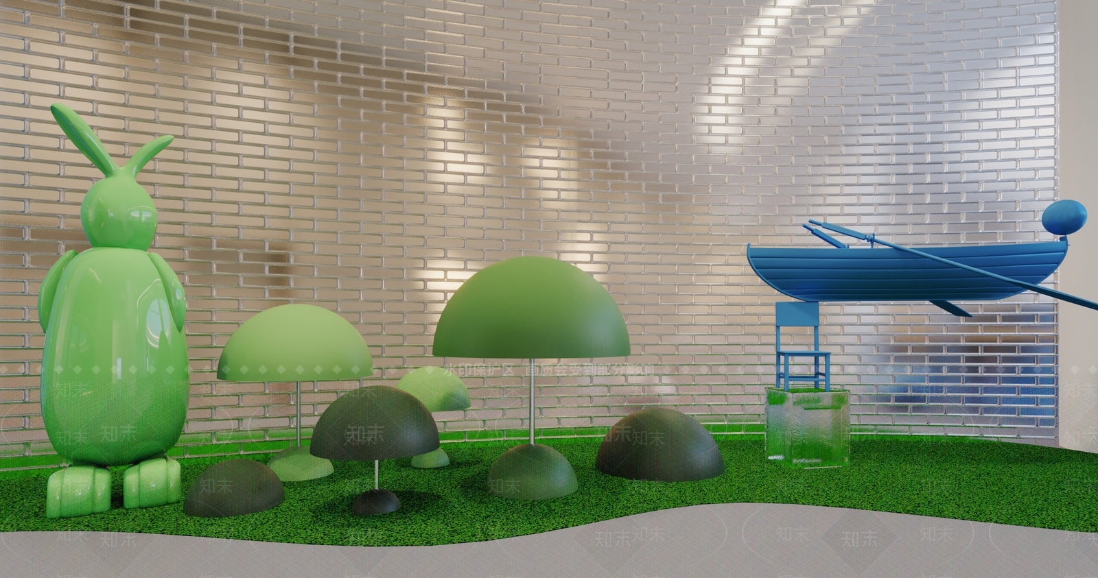 现代儿童医院3D模型下载【ID:1109388527】