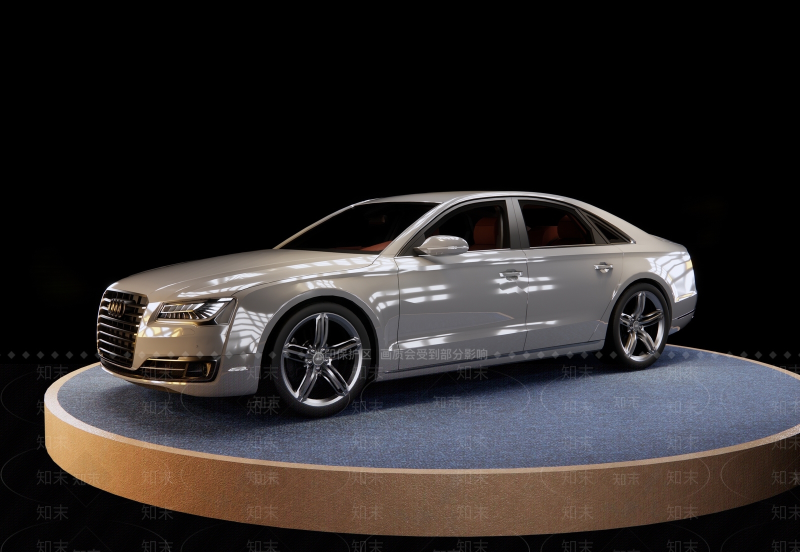 现代奥迪汽车SU模型下载【ID:1109472570】