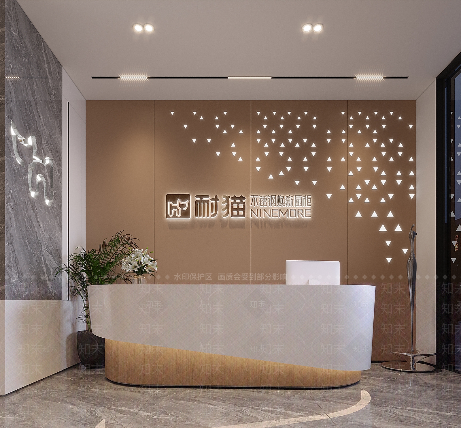 现代橱柜店3D模型下载【ID:1109475989】