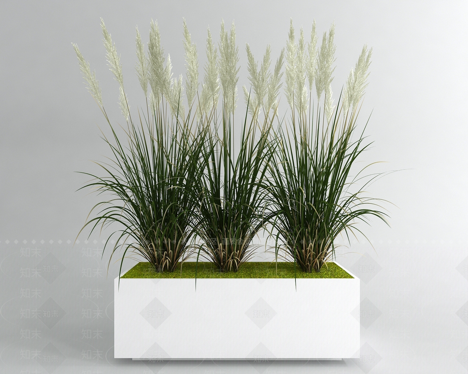 现代花钵3D模型下载【ID:1109478030】