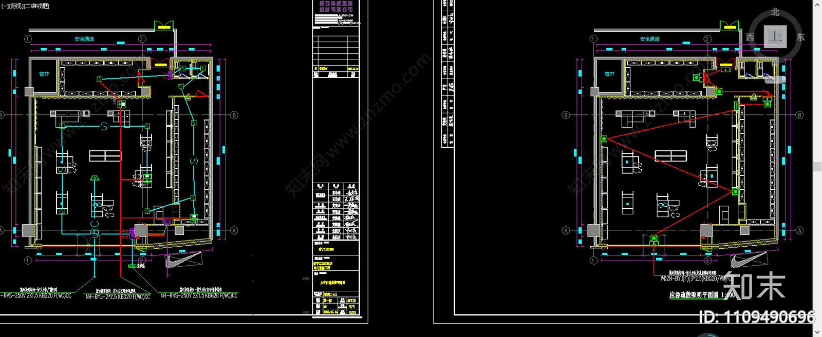 消防水电暖通报建cad施工图下载【ID:1109490696】