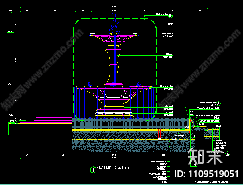 新古典cad施工图下载【ID:1109519051】