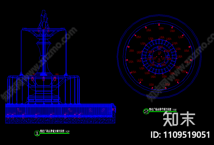 新古典cad施工图下载【ID:1109519051】