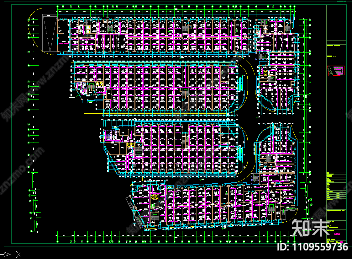 农贸批发市场建筑给排水设计图施工图下载【ID:1109559736】