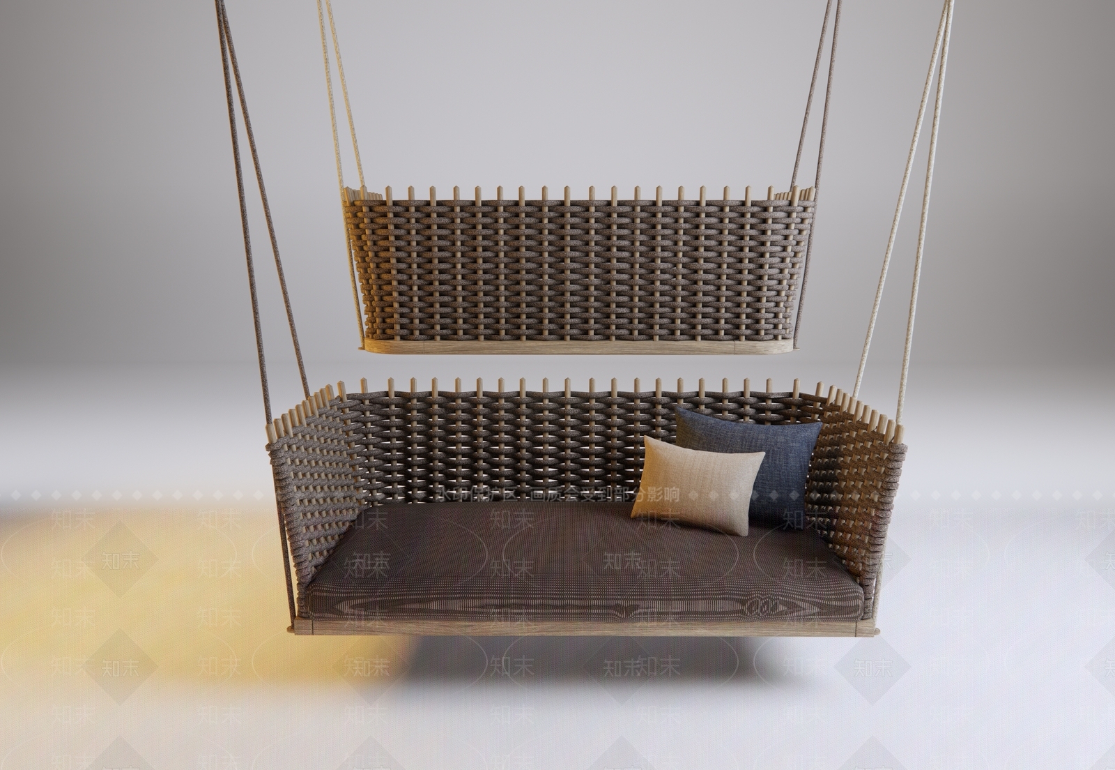 现代秋千椅SU模型下载【ID:1109573843】