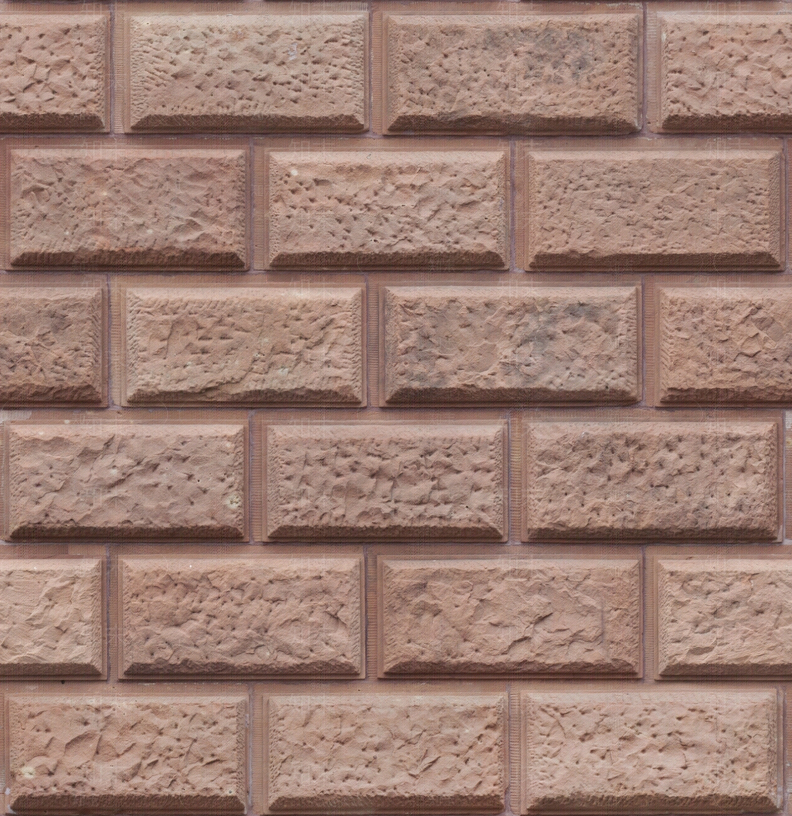 红褐色蘑菇石砖墙贴图下载【ID:1109590919】