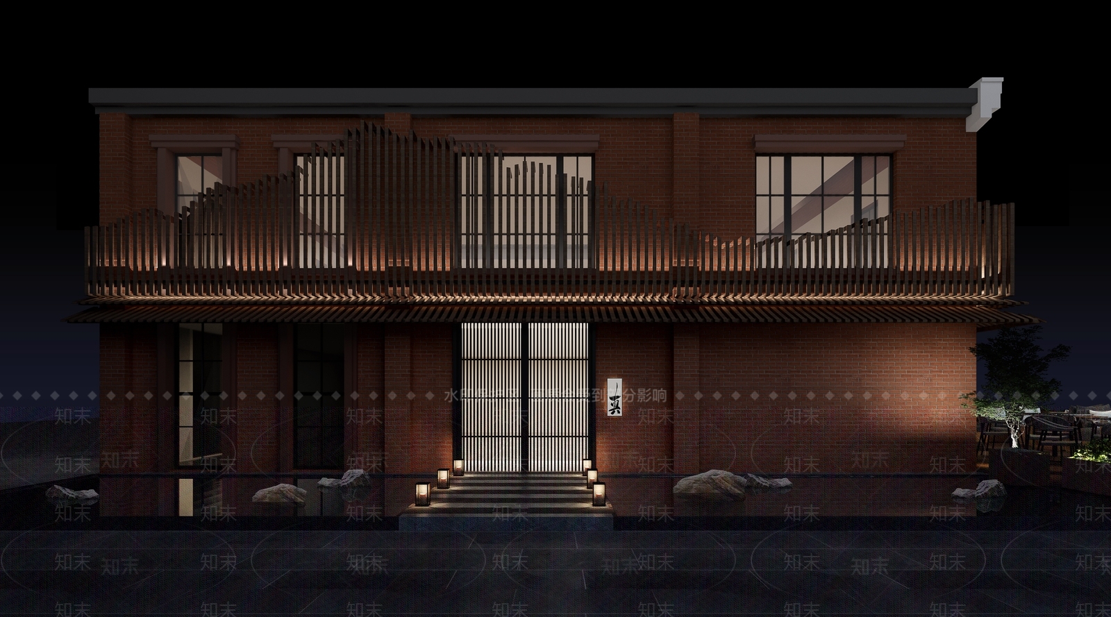 新中式茶餐厅3D模型下载【ID:1109592784】