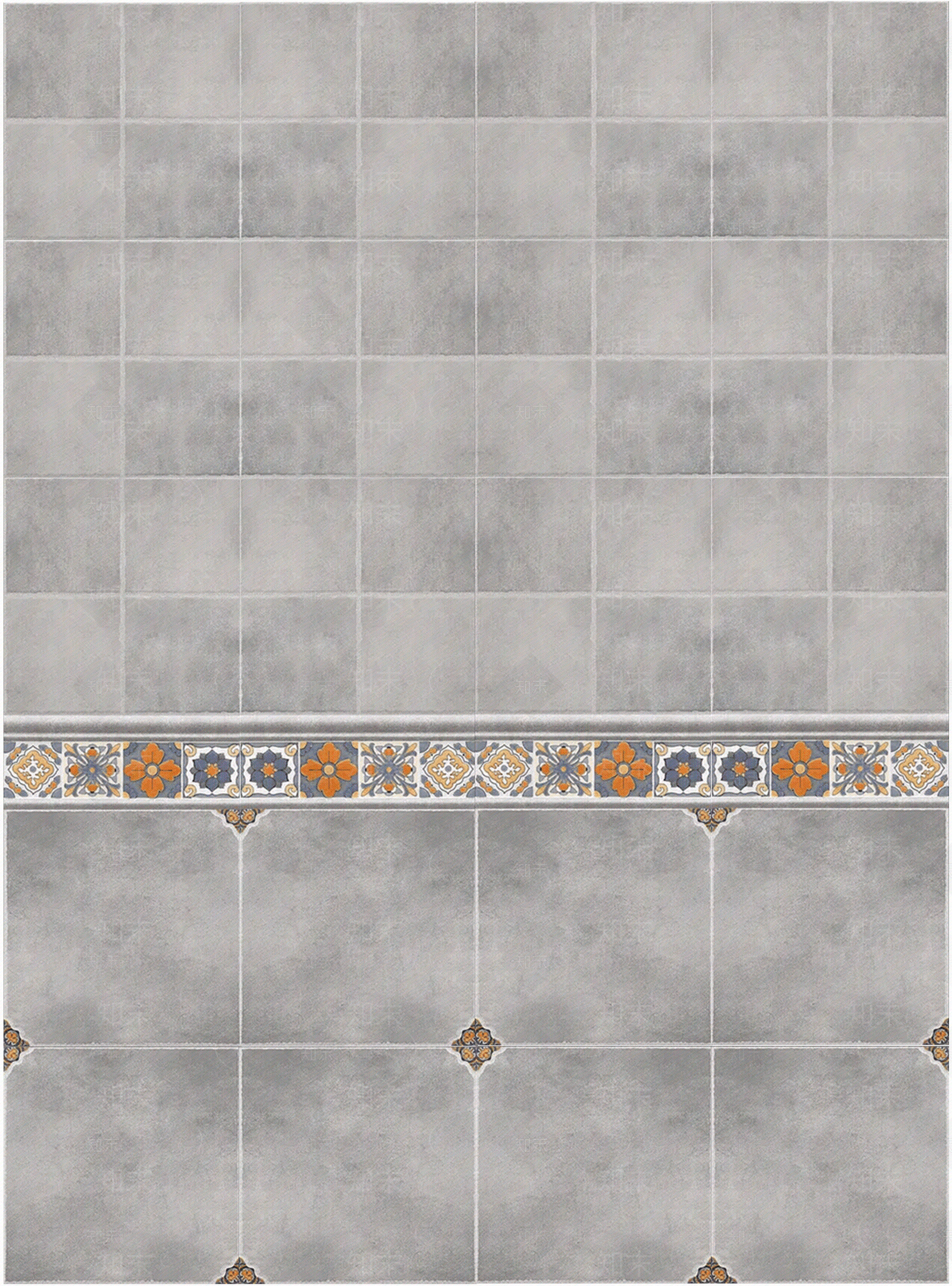 欧式美式地中海田园厨卫瓷砖贴图下载【ID:1109604431】