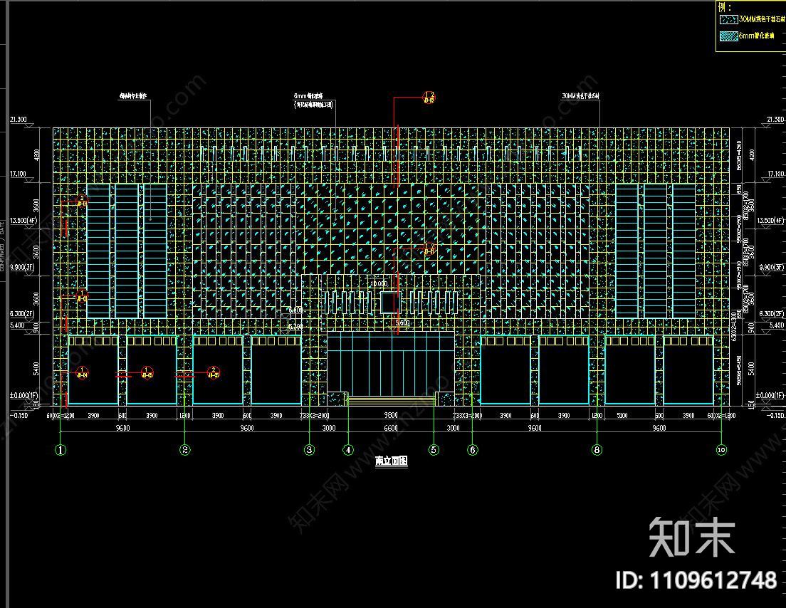 石材幕墙结构施工详图纸施工图施工图下载【ID:1109612748】