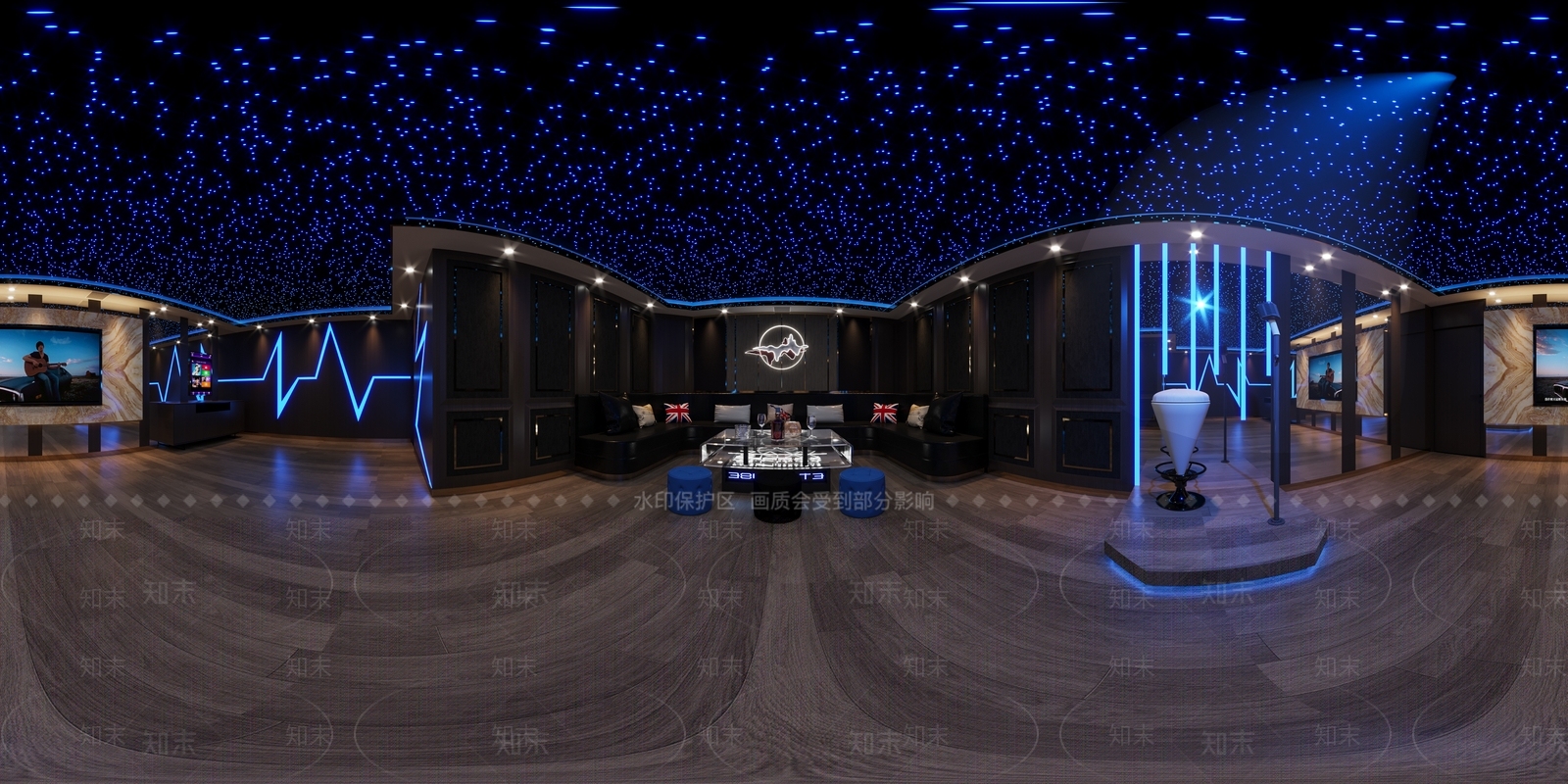 新中式KTV3D模型下载【ID:1109633064】