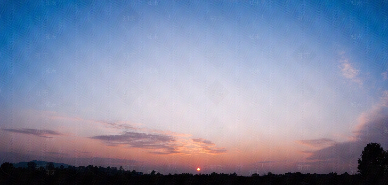 黄昏天空贴图下载【ID:1109635168】
