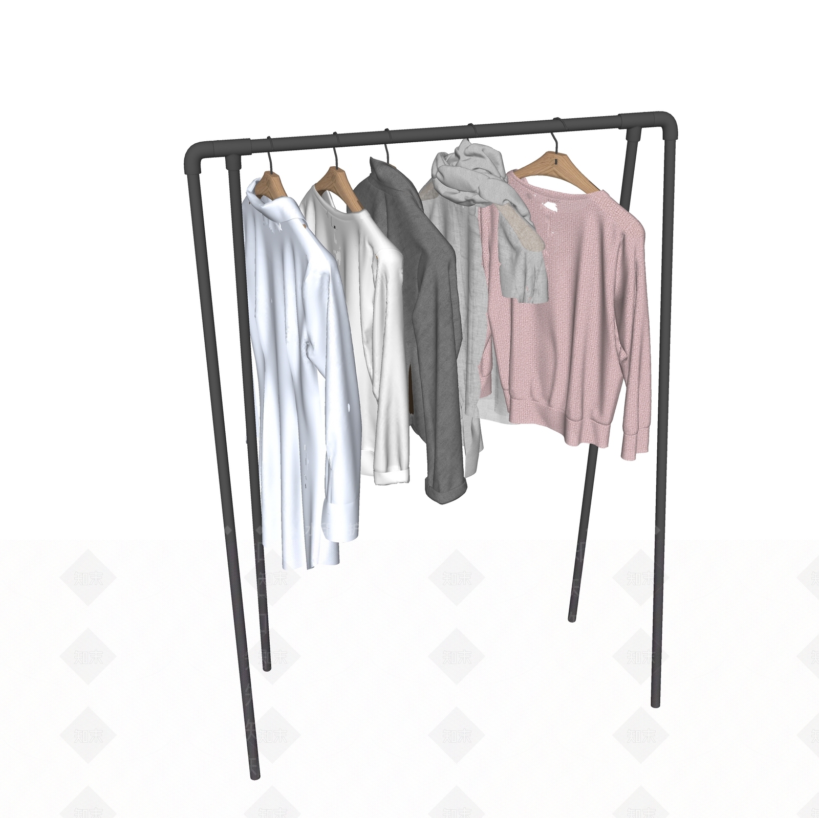 现代服装SU模型下载【ID:1109644293】