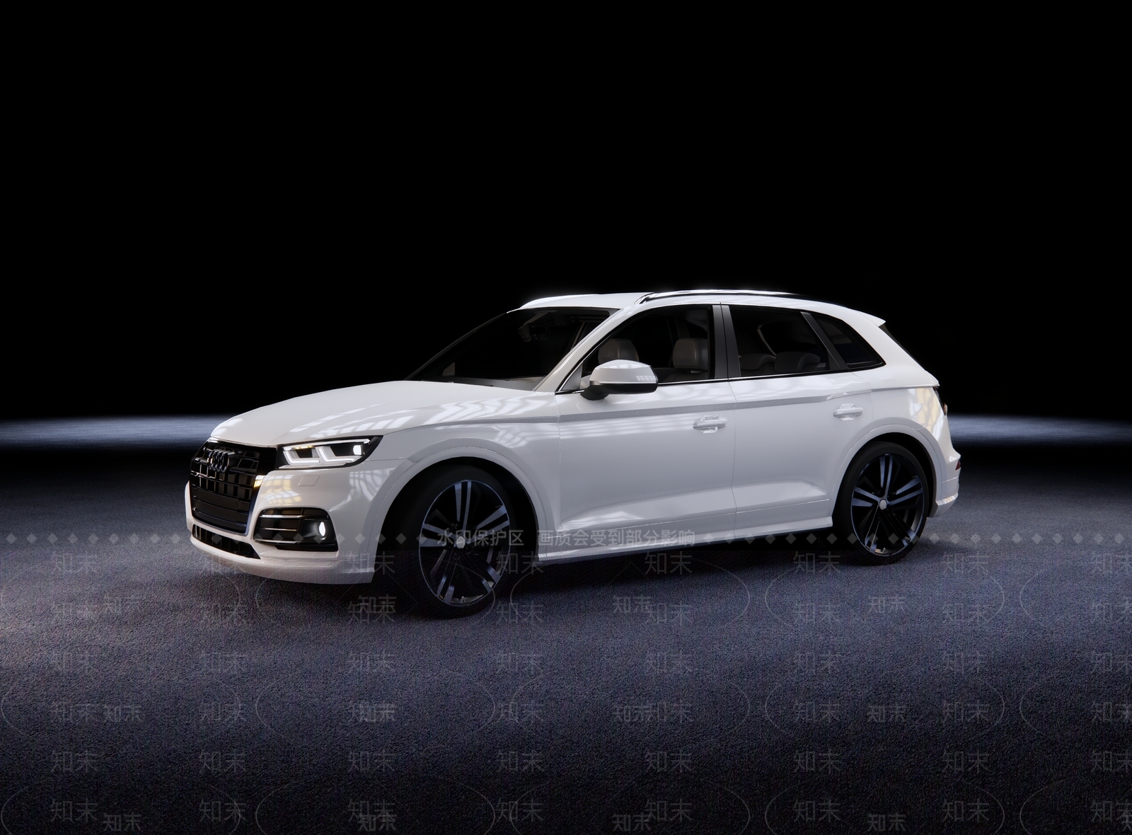 现代奥迪汽车SU模型下载【ID:1109665085】