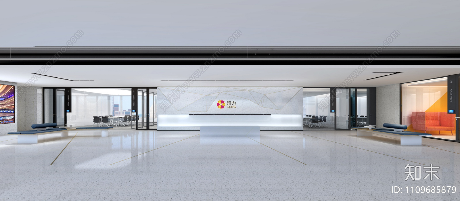 办公室cad施工图下载【ID:1109685879】