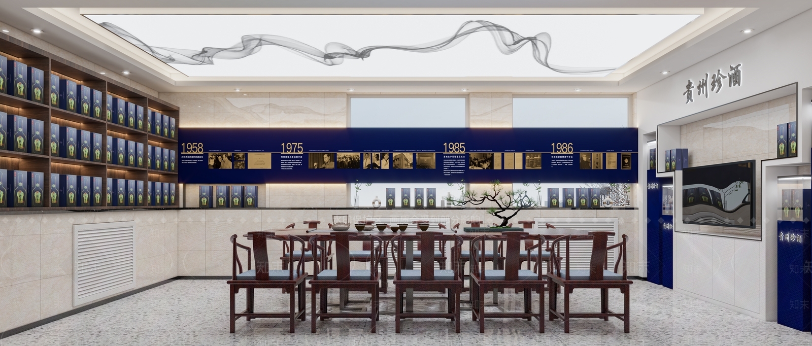 现代烟酒店3D模型下载【ID:1109691204】