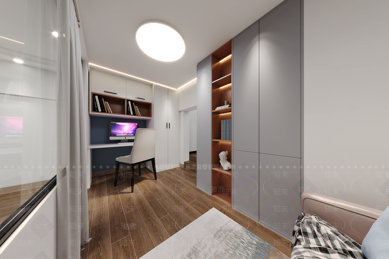 现代单身公寓3D模型下载【ID:1109724431】